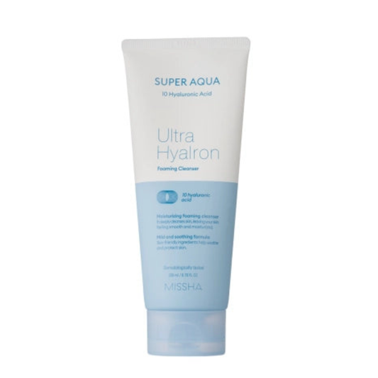 Super Aqua Ultra Hyalron Cleansing Foam 200ml