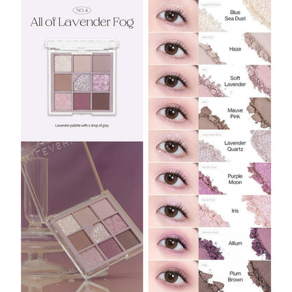 Glitterpedia Eye Palette #03 Lavendel Fog 6,6g