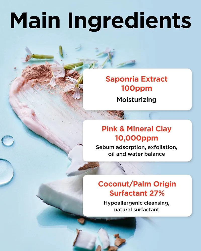 Coconut Clay Cleansing Foam 150ml