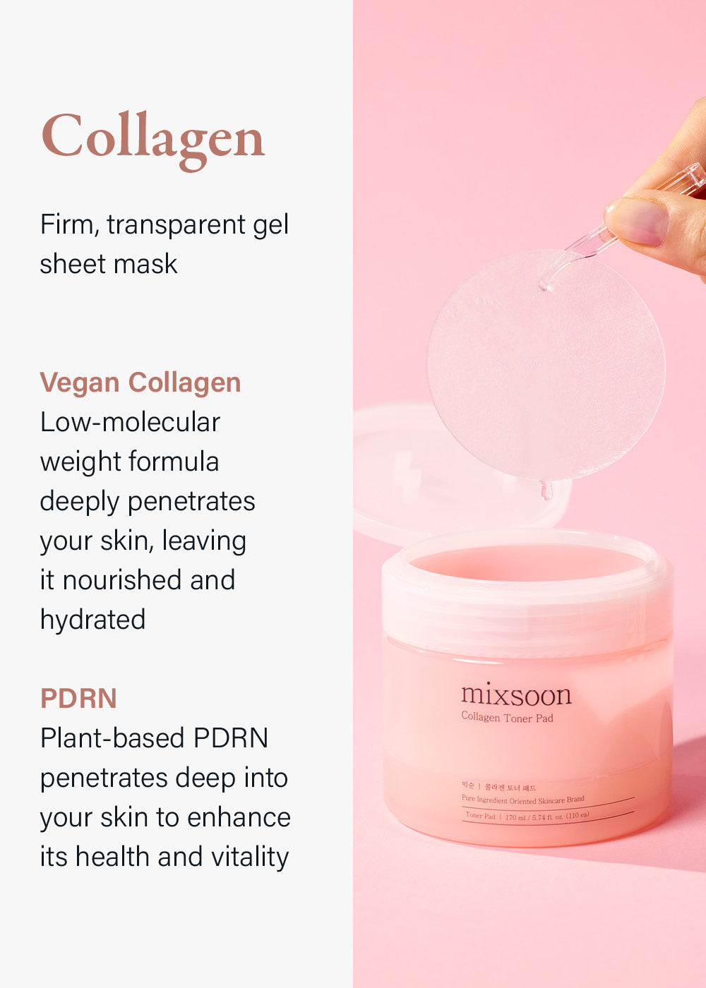 Collagen Toner Pad 110pads