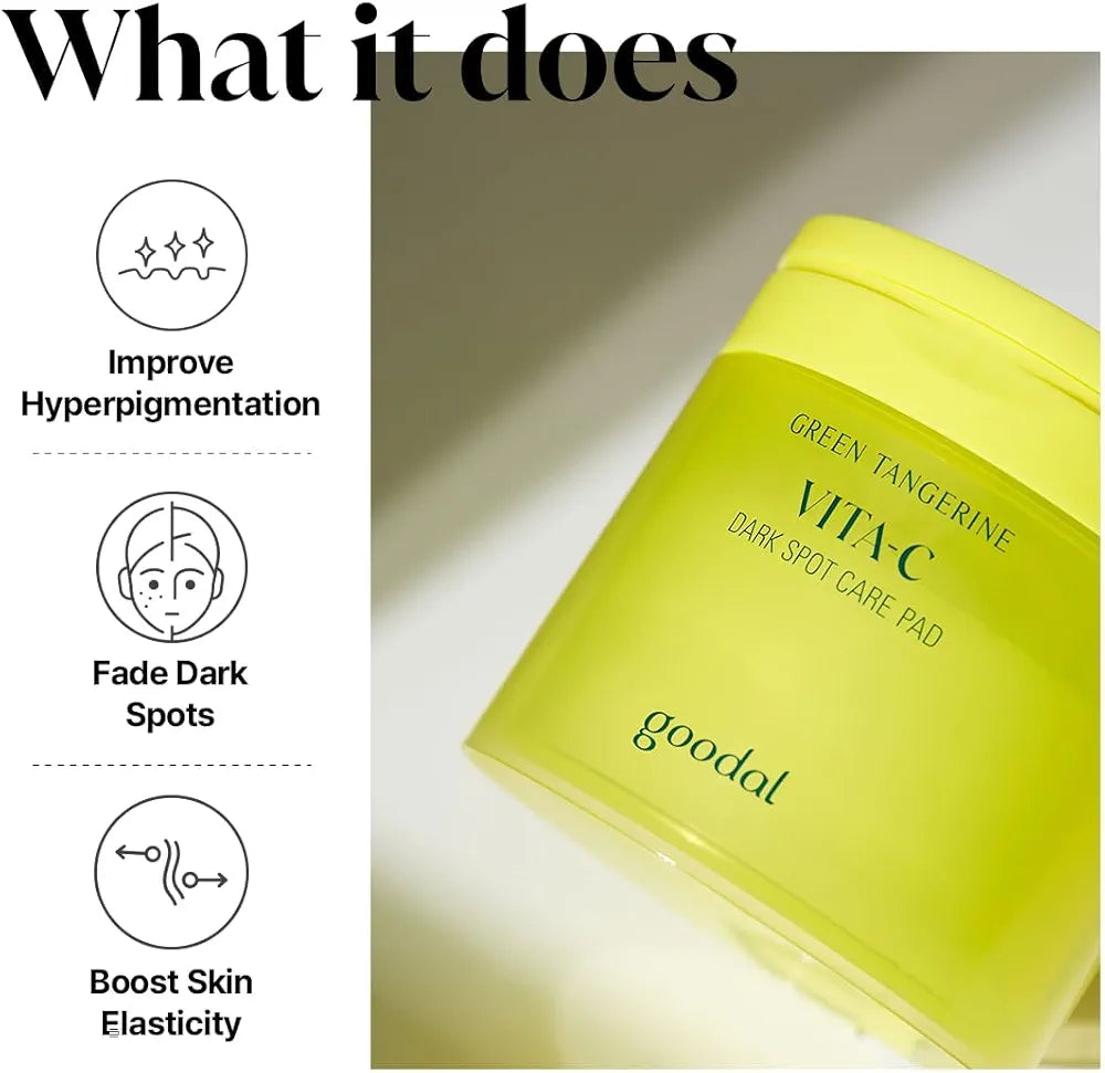 Green Tangerine Vita-C Dark Spot Care Pad (70 pads)