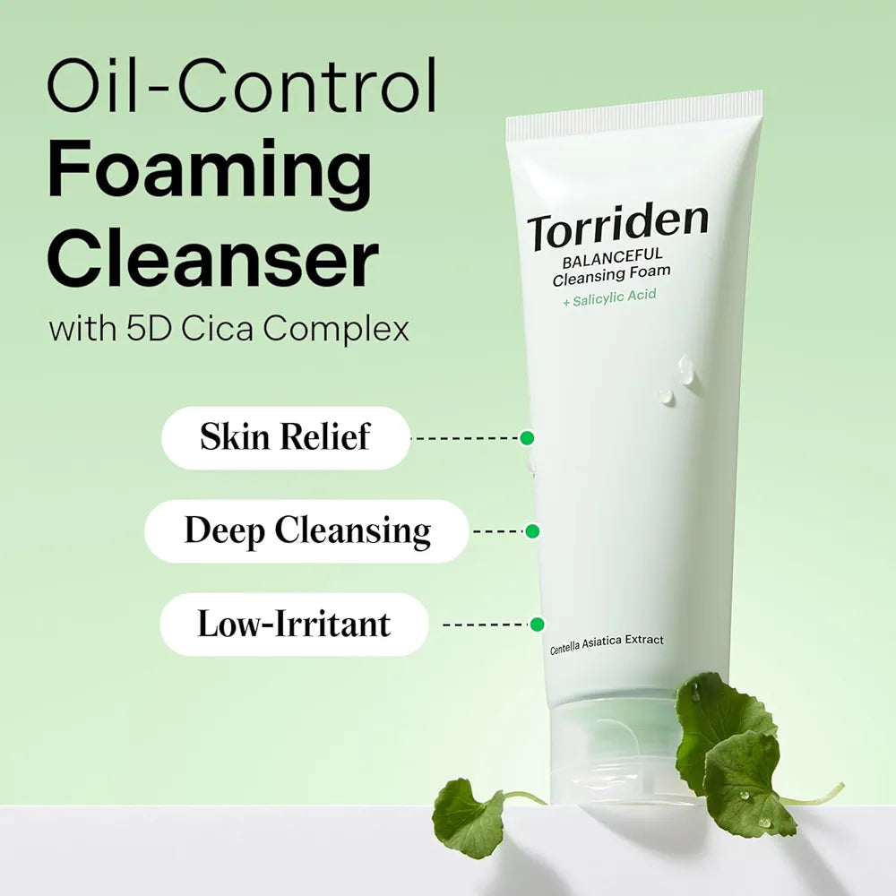 Balanceful Cica Pore Cleansing Foam, 150ml