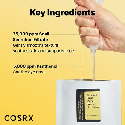 Advanced Snail Mucin Power Sheet Mask