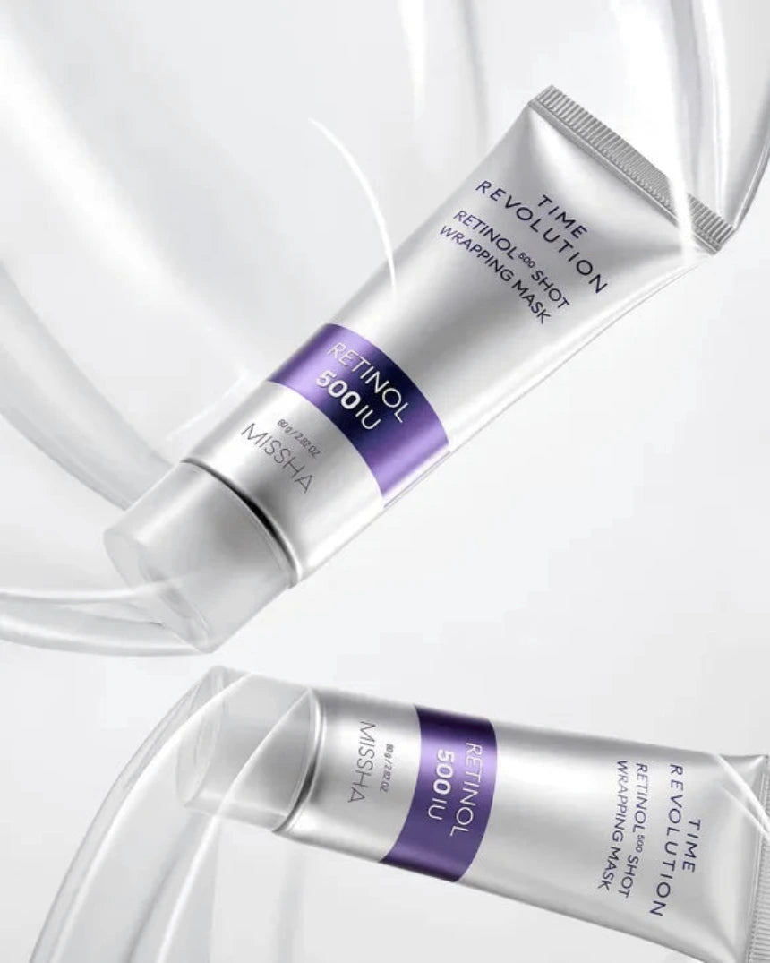 Time Revolution Retinol 500 Shot Wrapping Mask 80g