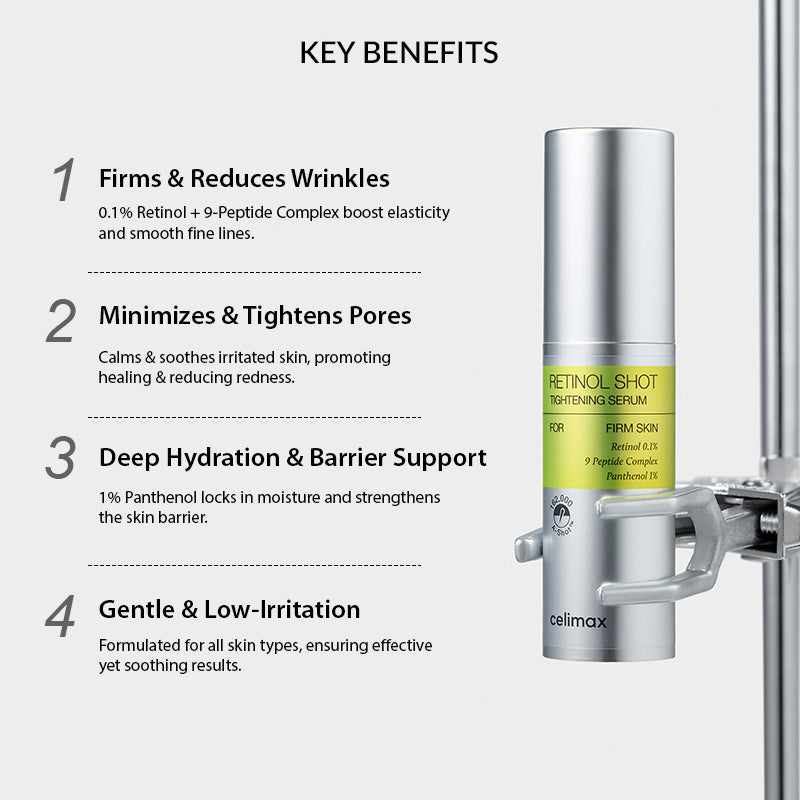 The Vita A Retinol Shot Tightening Serum 30ml