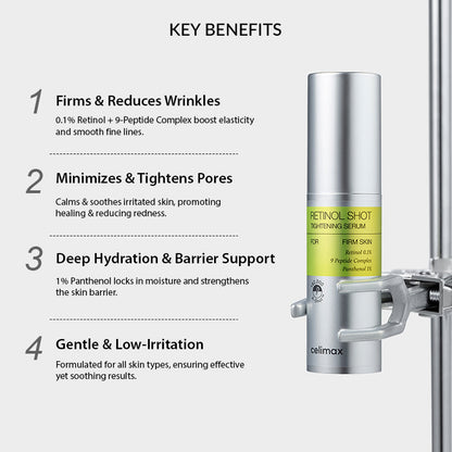 The Vita A Retinol Shot Tightening Serum 30ml