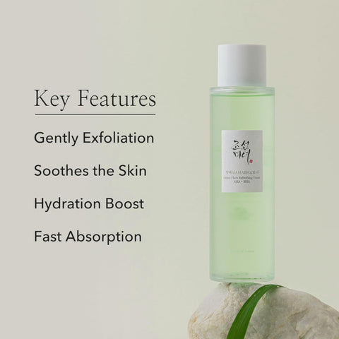Green Plum Refreshing Toner: AHA + BHA 150ml
