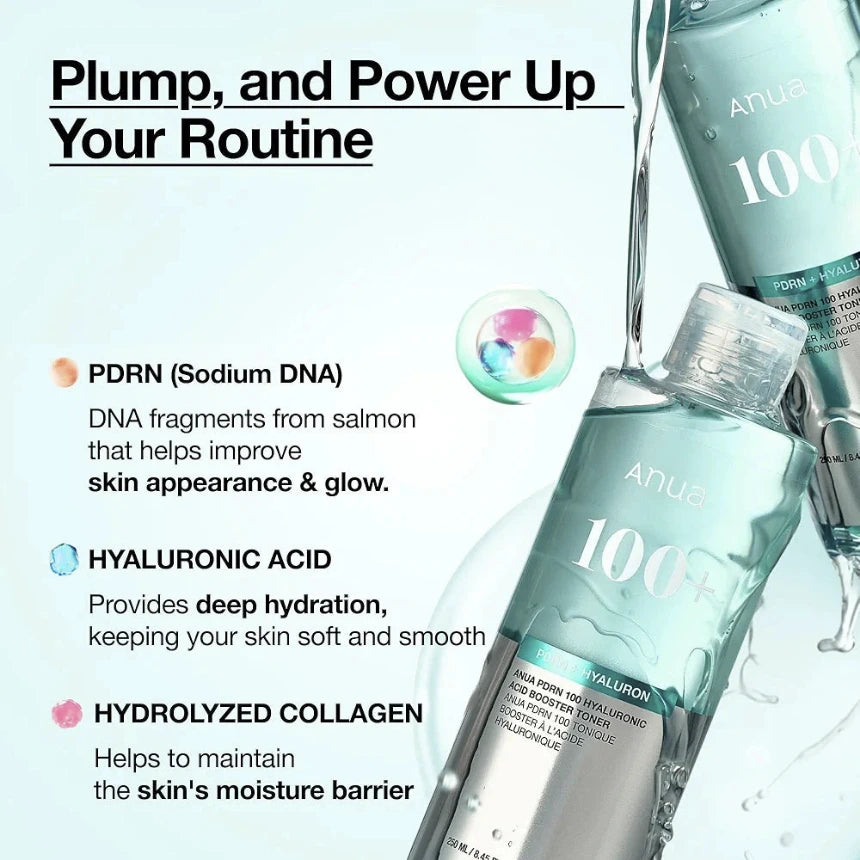 PDRN 100 Hyaluronic Acid Booster Toner 250ml