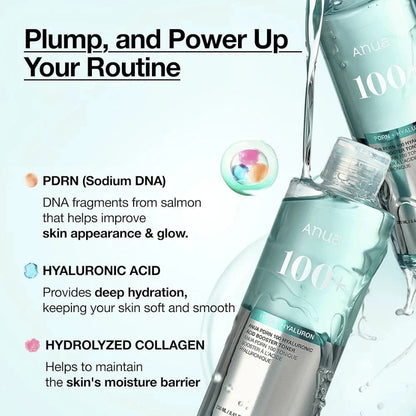 PDRN 100 Hyaluronic Acid Booster Toner 250ml