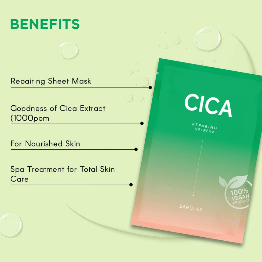 The Clean Vegan Mask - Cica