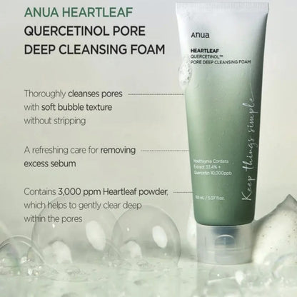 Heartleaf Quercetinol Pore Deep Cleansing Foam 150ml