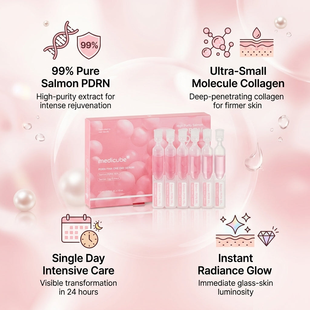 PDRN Pink One Day Serum Box (10 x 1.5ml)