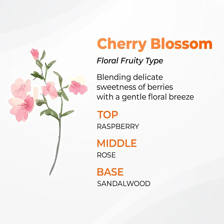 Honey & Macadamia Pure Body Wash, Cherry Blossom 500ml