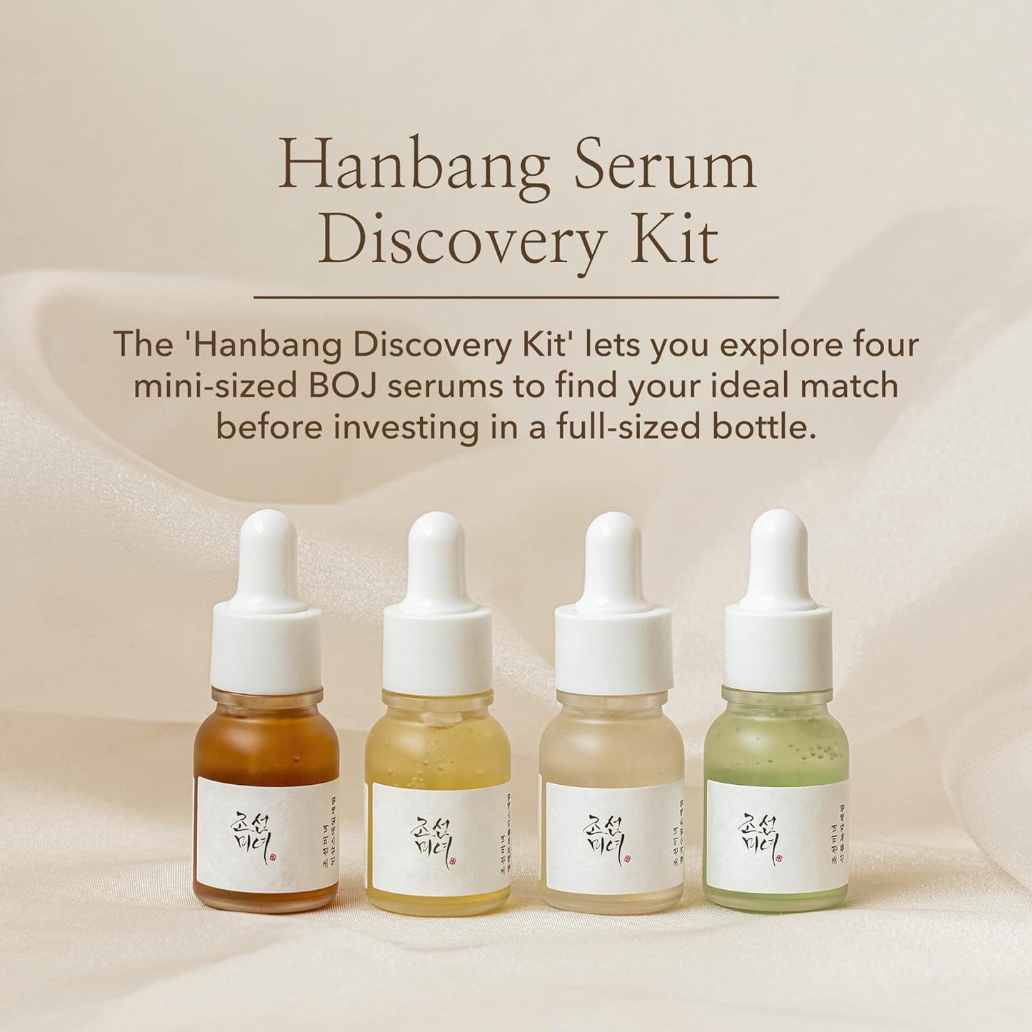 Hanbang Serum Discovery Kit - Set of 4 Serums in Miniature Version