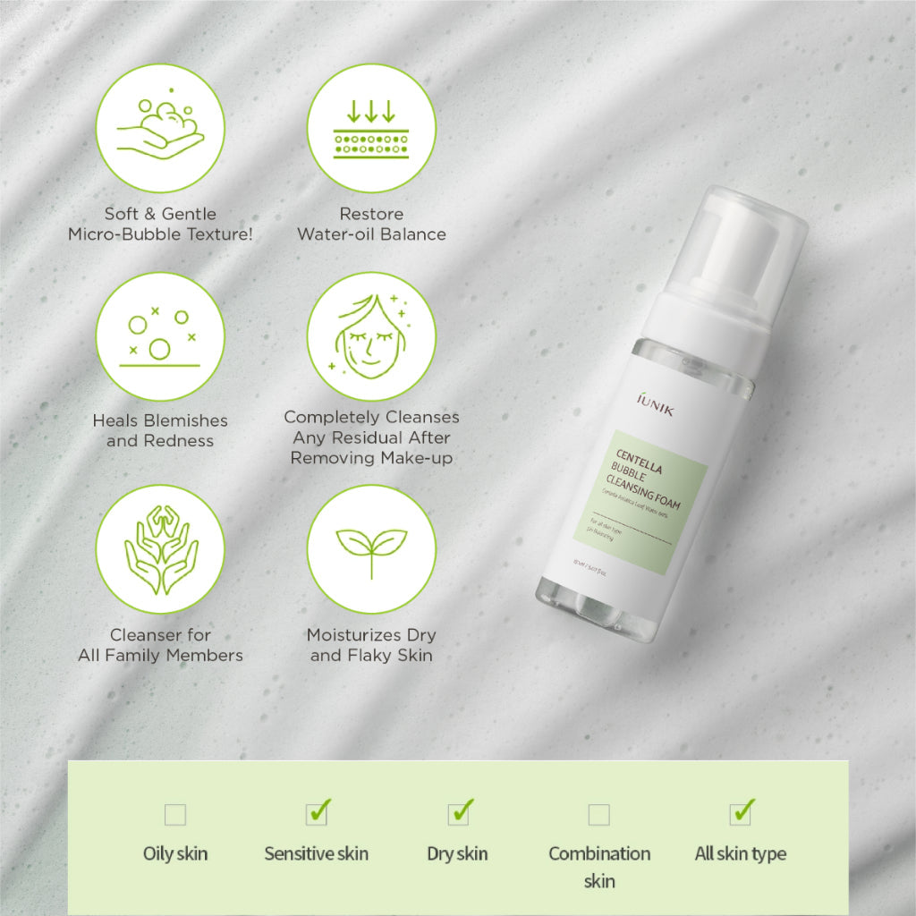 Centella Bubble Cleansing Foam 150ml