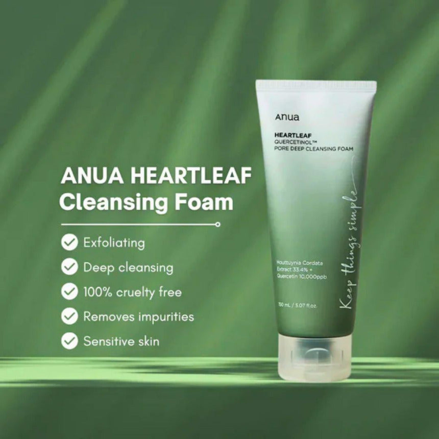Heartleaf Quercetinol Pore Deep Cleansing Foam 150ml