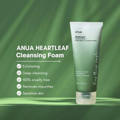 Heartleaf Quercetinol Pore Deep Cleansing Foam 150ml