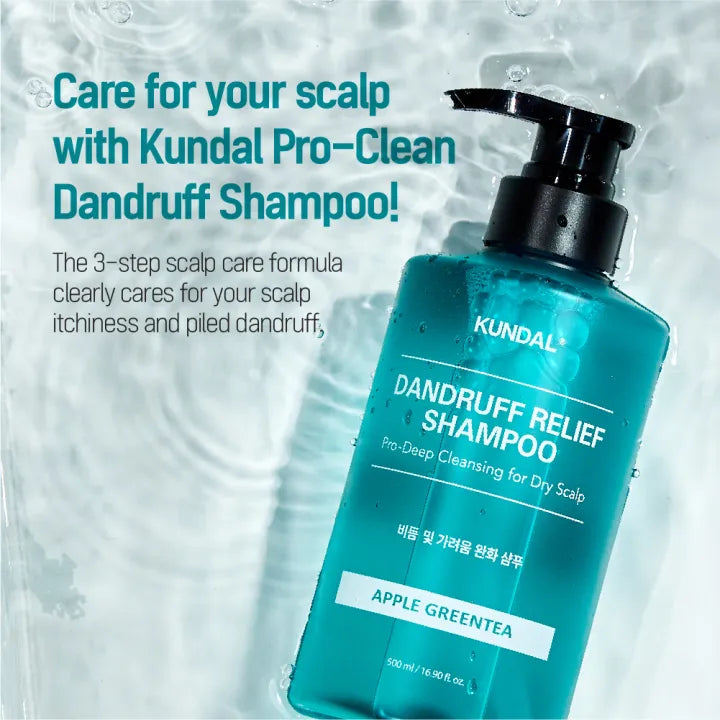 Dandruff Shampoo, Apple Green Tea 500ml