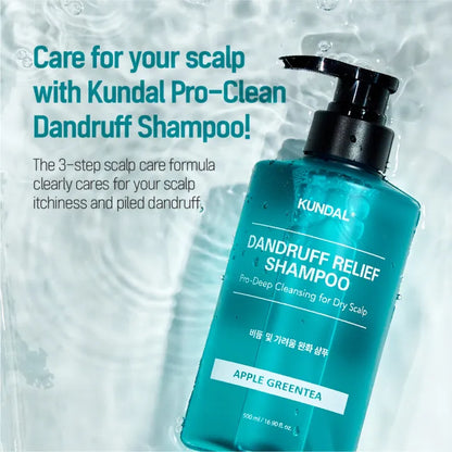 Dandruff Shampoo, Apple Green Tea 500ml
