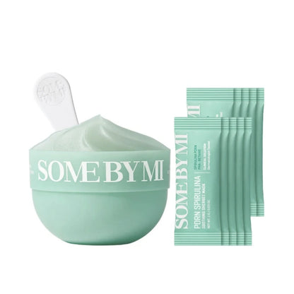 PDRN Spirulina Soothing Sherbet Mask
