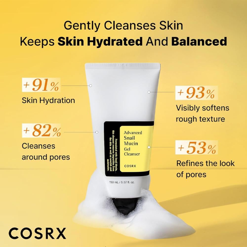 Advanced Snail Mucin Gel Cleanser 150ml