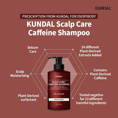 Caffeine Shampoo, Cherry Blossom 500ml
