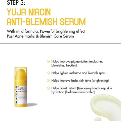 Yuja Niacin Anti Blemish Starter Kit Edition