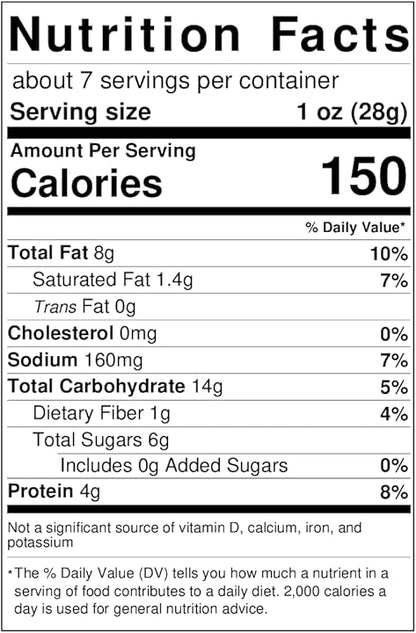 HBAF Almond Salted Caramel & Pretzel 120g
