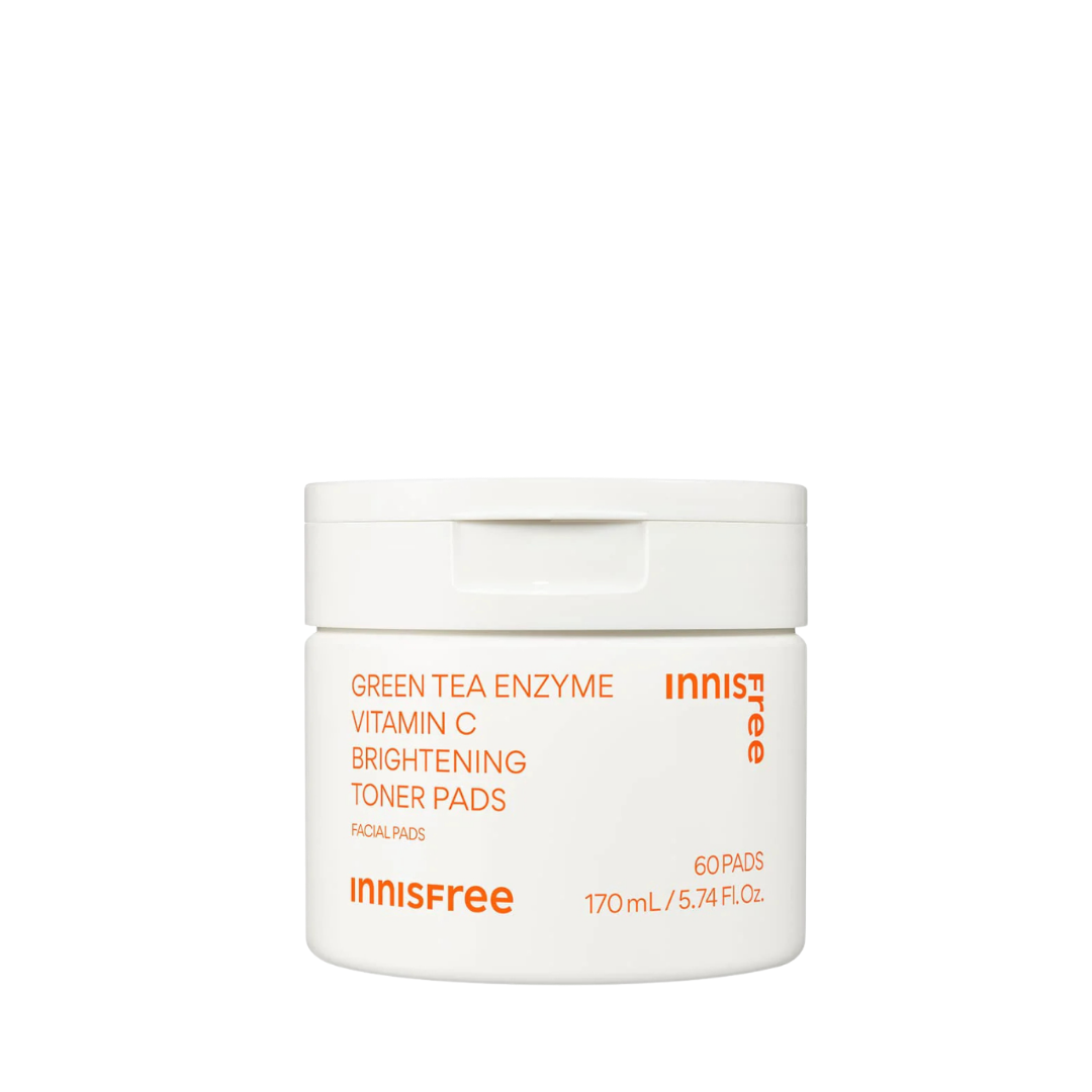 Green Tea Vitamin C Brightening Toner Pads 60pads