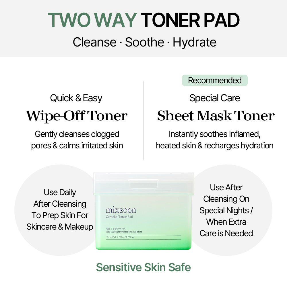 Centella Toner Pad 180g