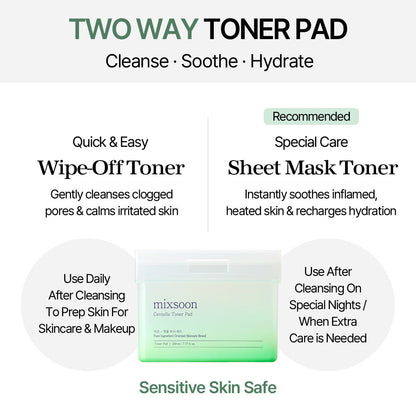 Centella Toner Pad 180g