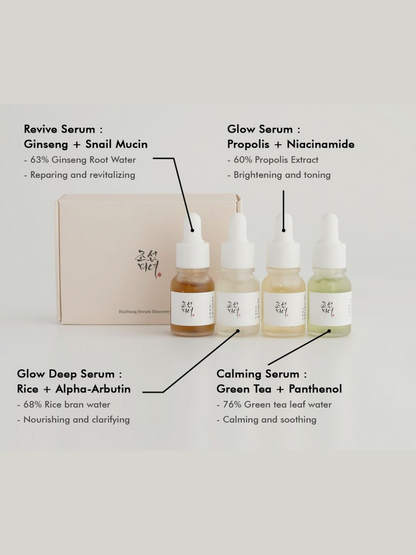 Hanbang Serum Discovery Kit - Set of 4 Serums in Miniature Version