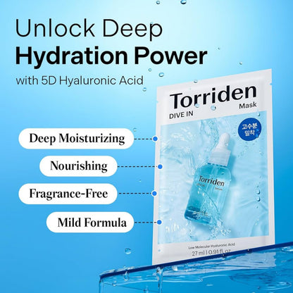 Dive-in Low Molecular Hyaluronic Acid Mask