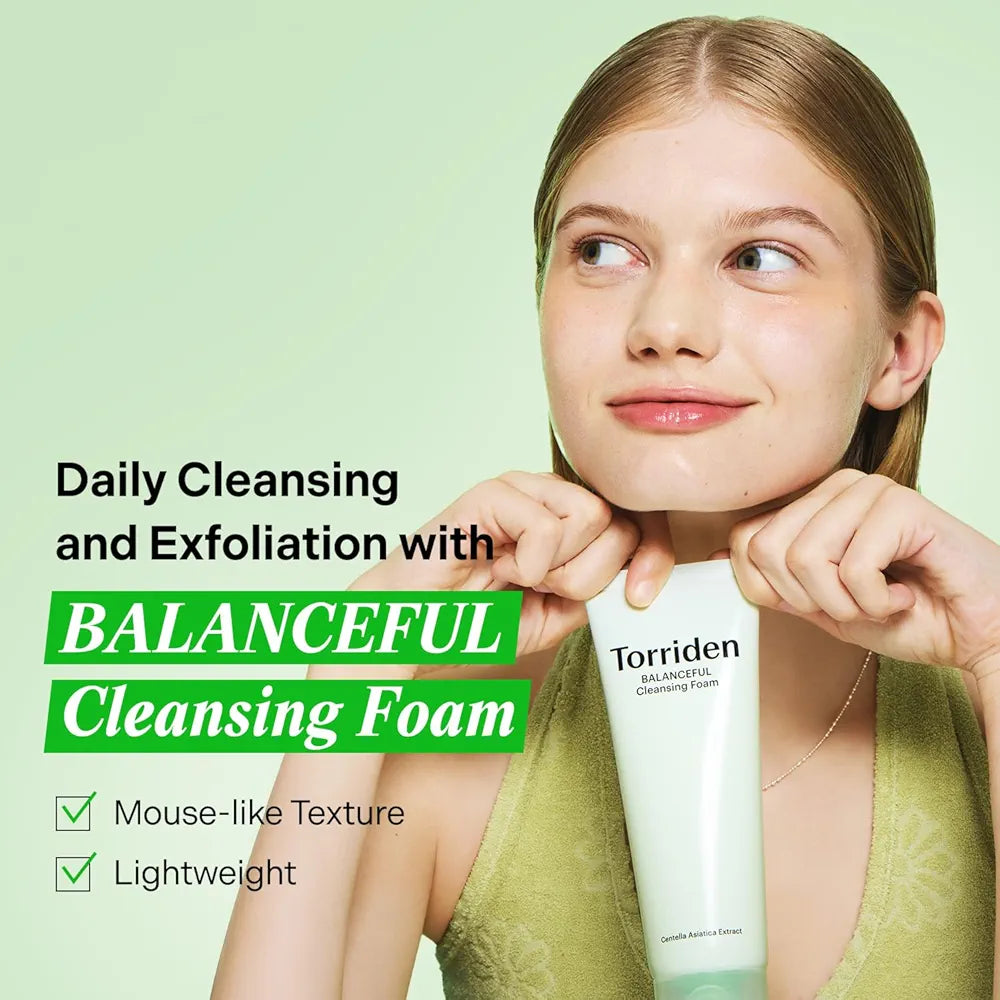 Balanceful Cica Pore Cleansing Foam, 150ml