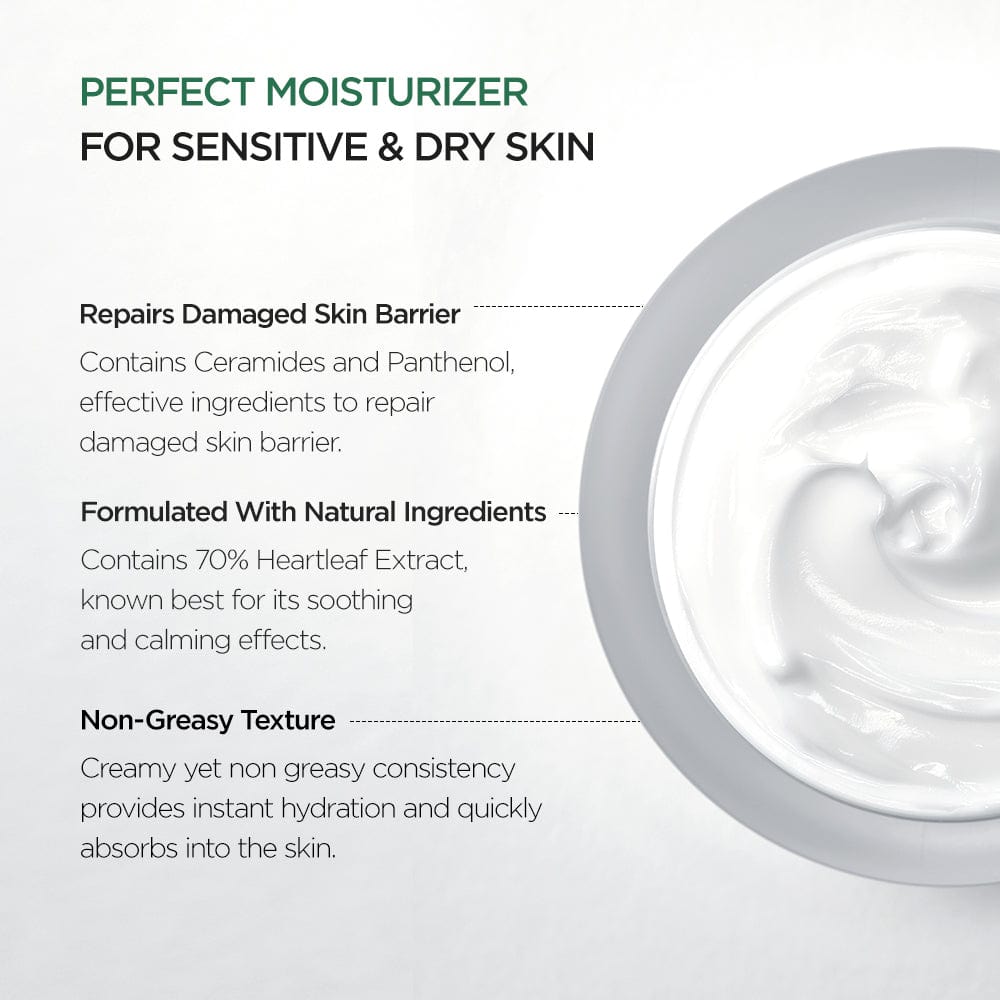 Heartleaf 70% Intense Calming Cream 50ml