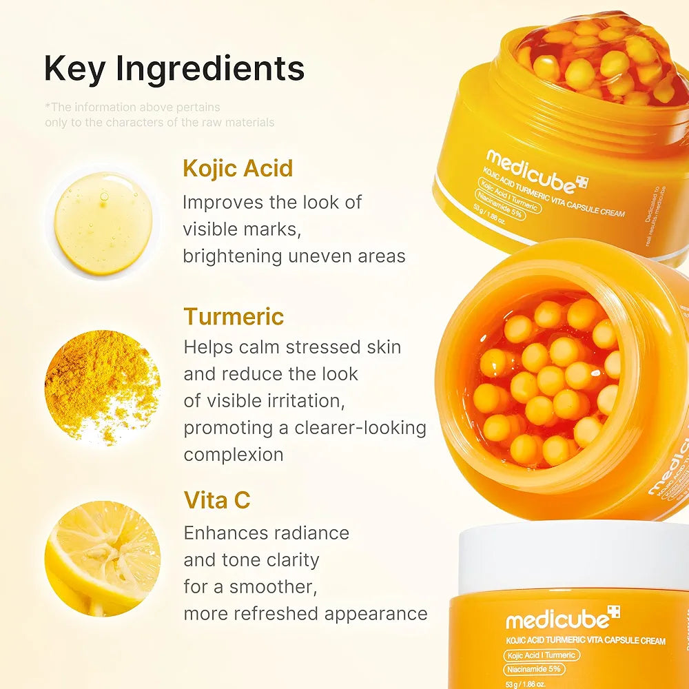 Kojic Acid Turmeric Vita Capsule Cream 53g