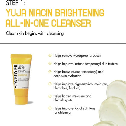 Yuja Niacin Anti Blemish Starter Kit Edition
