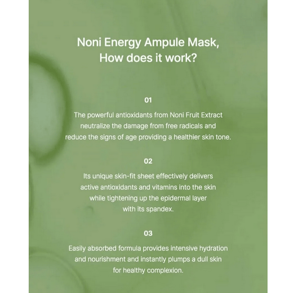 The Real Noni Energy Ampoule Mask