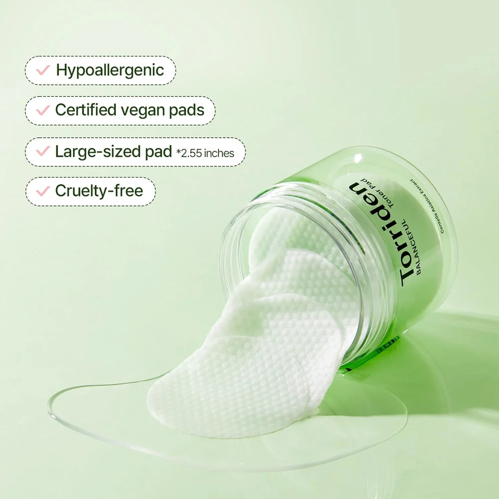 Balanceful Cica Toner Pad 60 Pcs