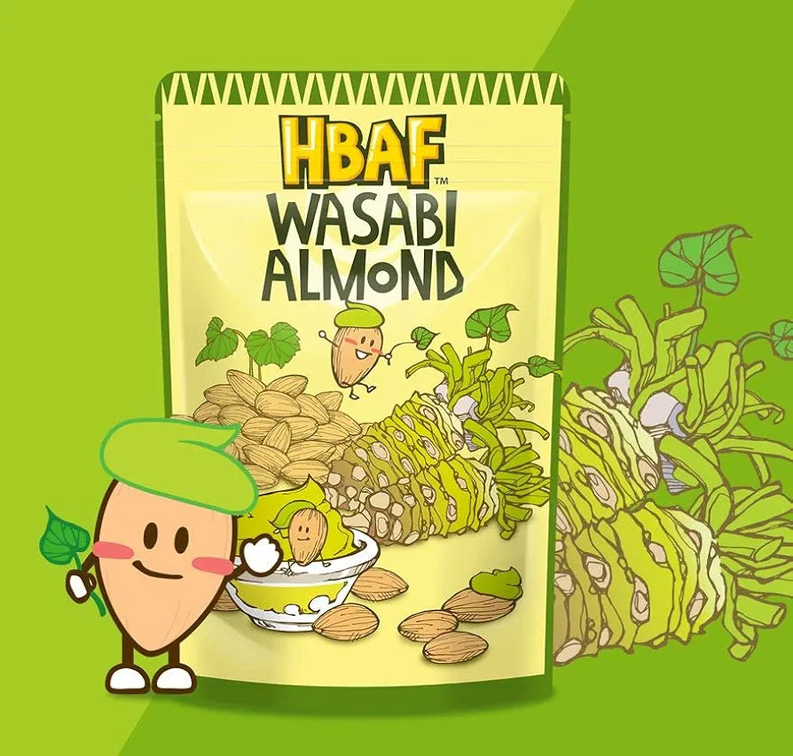 HBAF Almond Wasabi Flavor 120g