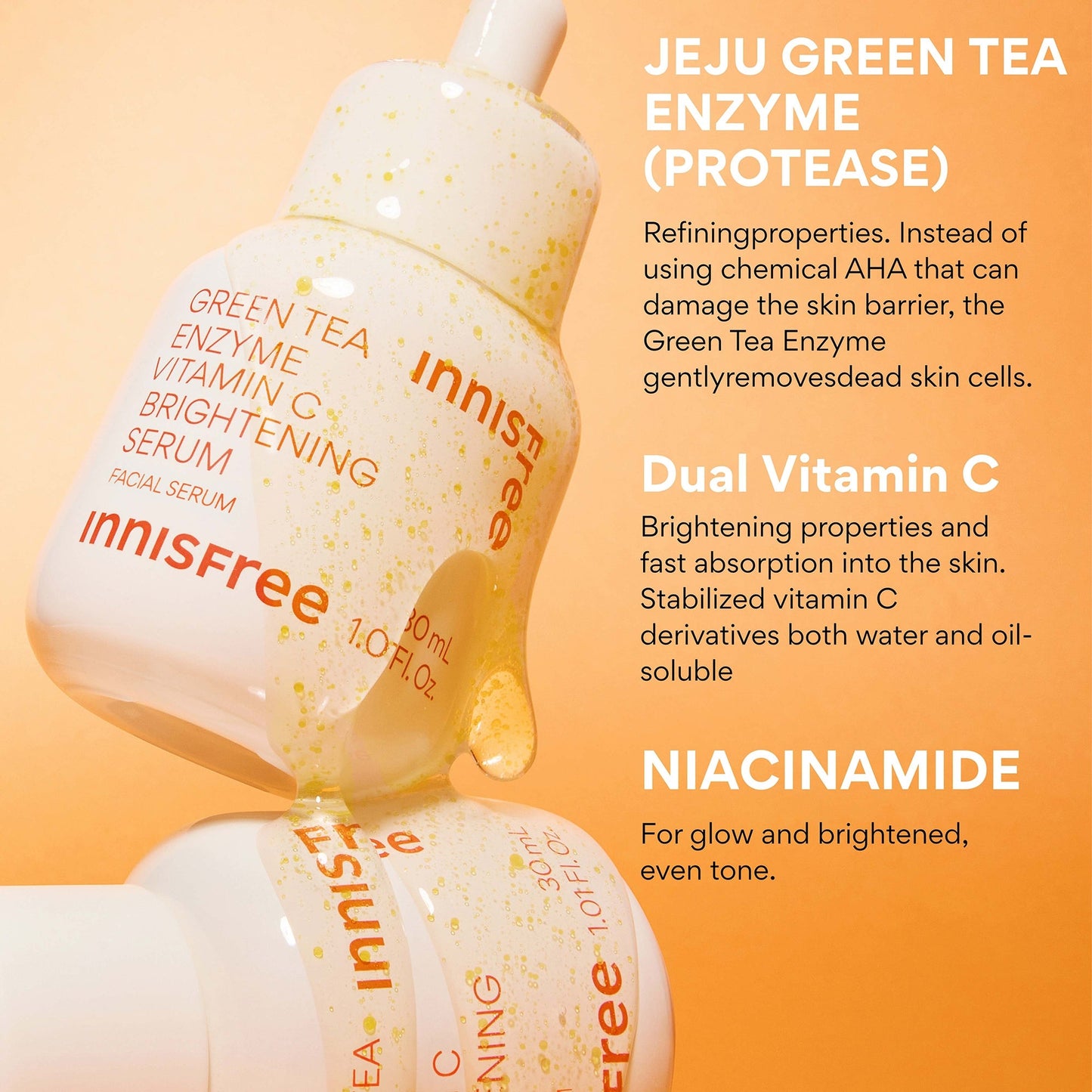 Vitamin C Green Tea Enzyme Brightening Serum 30ml