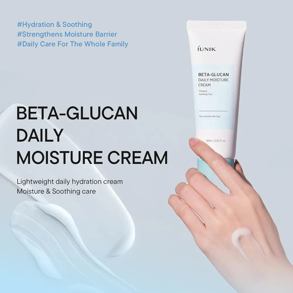Beta Glucan Daily Moisture Cream 60ml