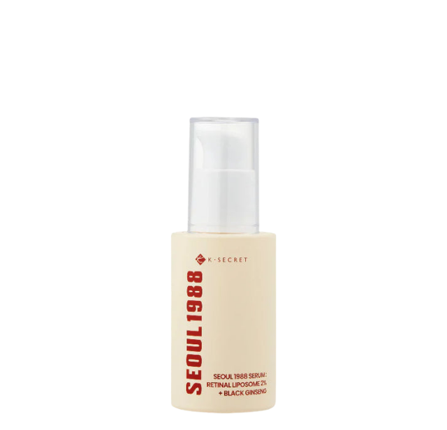 SEOUL 1988 Serum: Retinal Liposome 2% + Black Ginseng, 30ml