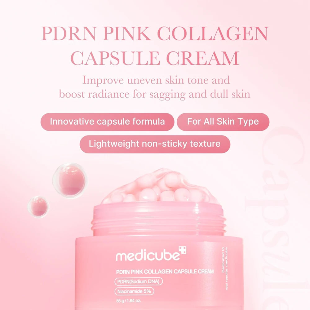 PDRN Pink Collagen Capsule Cream 55g