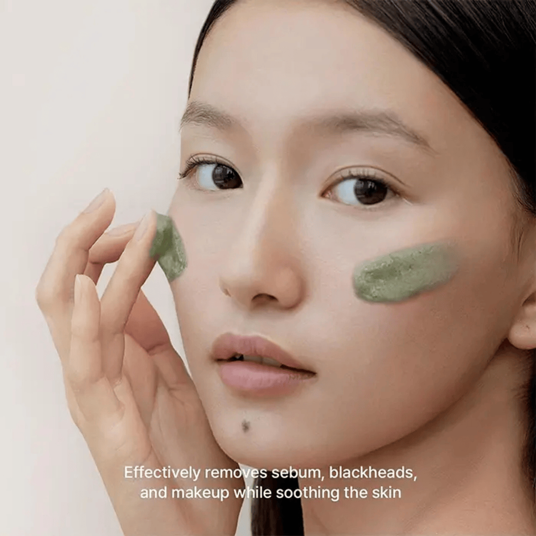 Green Tea + LHA Deep Pore Rice Cake Cleanser 150g