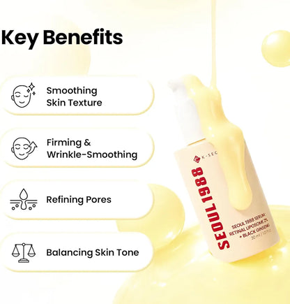 SEOUL 1988 Serum: Retinal Liposome 2% + Black Ginseng, 30ml