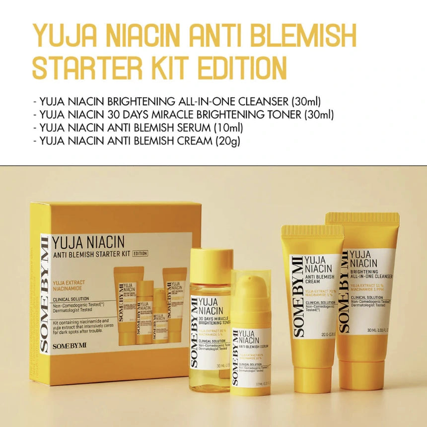 Yuja Niacin Anti Blemish Starter Kit Edition