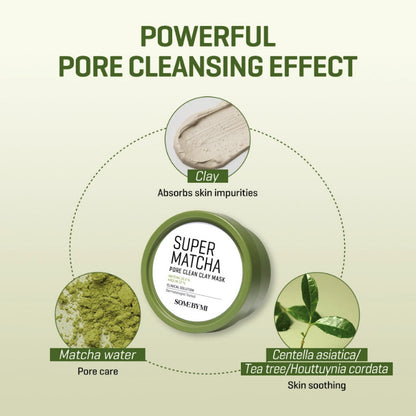 Super Matcha Pore Clean Clay Mask 100g